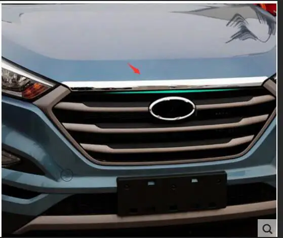 Аксессуары подходящие для 2015 2016 2017 HYUNDAI TUCSON TL Хромированная передняя крышка