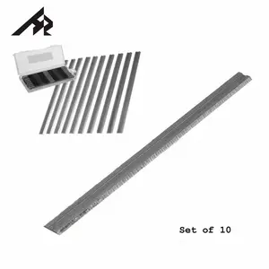 Реверсивные строгальные лезвия из быстрорежущей стали для MAKITA BOSCH DeWalt BLACK  DECKER Ryobi Ataka, Гц, 10 шт., 3-14 дюйма, 82 мм x 5,5 мм x 1,1 мм