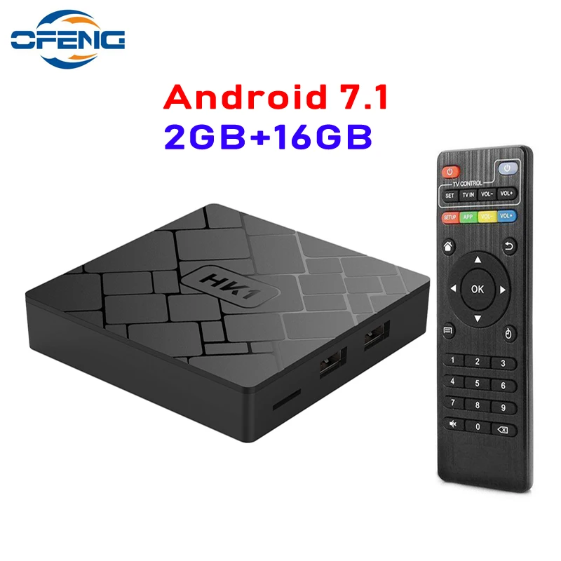 

HK1 Android 7,1 ТВ контейнер под элемент питания 2 Гб Оперативная память 16 Гб Встроенная память Amlogic S905W 4 ядра 2,4 ГГц Wi-Fi Media Player IP ТВ 4K Ott LAN 100 м Смарт Т...
