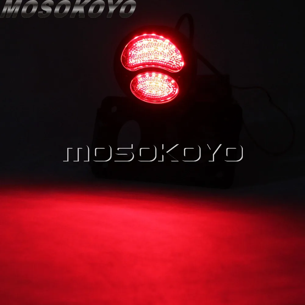 Для Harley Cafe Racer пользовательские реплики задний Светильник w/Кронштейн номерного