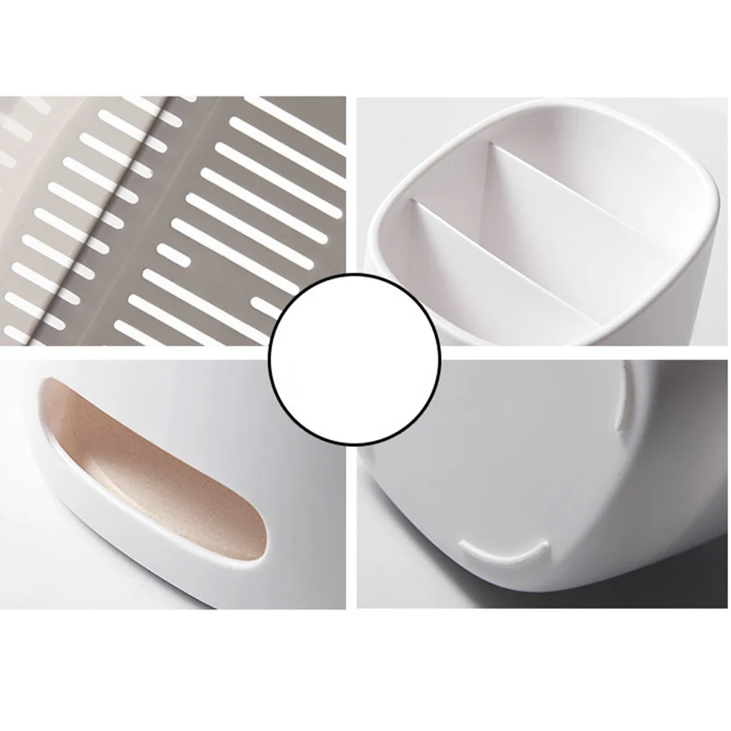 Kitchen Spoon Chopsticks Fork Draining Rack Storage Tool Holder Organizer High Quality Safe | Дом и сад