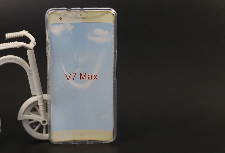 Силиконовый чехол s для телефона ZTE Blade V7 Max гибкий корпус прозрачный мягкий из ТПУ