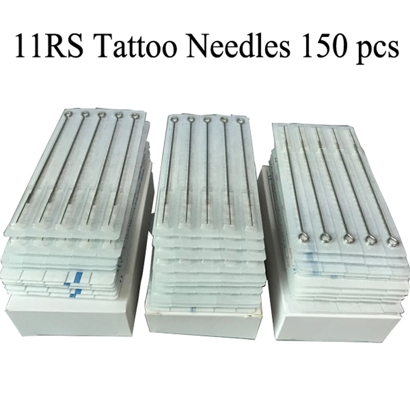 FKSTATOO 150 шт/партия профессиональные иглы татуировки 11RS круглые шейдеры