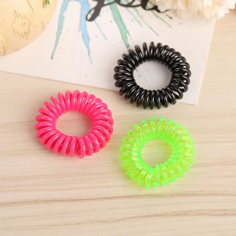 10 шт./лот новая одежда для маленькой девочки 2 см маленькие резинка-пружинка волос