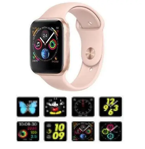 IWO 8 Bluetooth Смарт-часы 44 мм Смарт-часы чехол для Apple IOS iPhone 6 7 8 X и для android samsung huawei