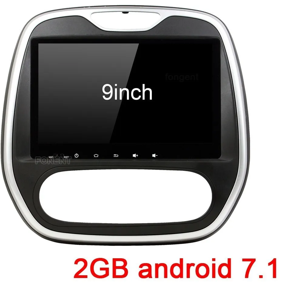MT 2GB android 7.1 Для Renault Capture MT AT 2011 2012 2013 автомобильный Интеллектуальный мультимедиаплеер Android блок DVD Радио gps видео - Цвет: MT 2GB android 7.1