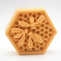 wholesale bee nest craft soap molds cake chocolate wax candle silicone mold