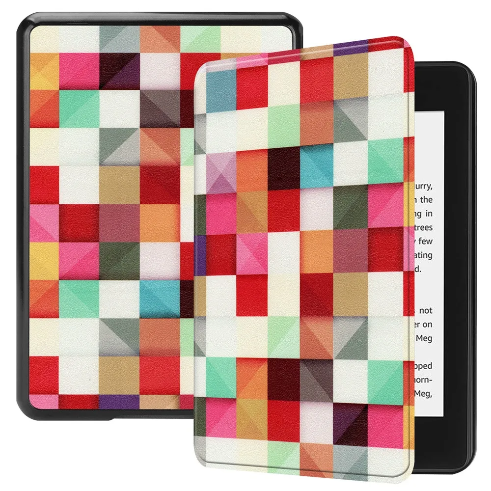 Складывающийся чехол-книжка для Amazon Kindle Paperwhite 2018 умный чехол из искусственной
