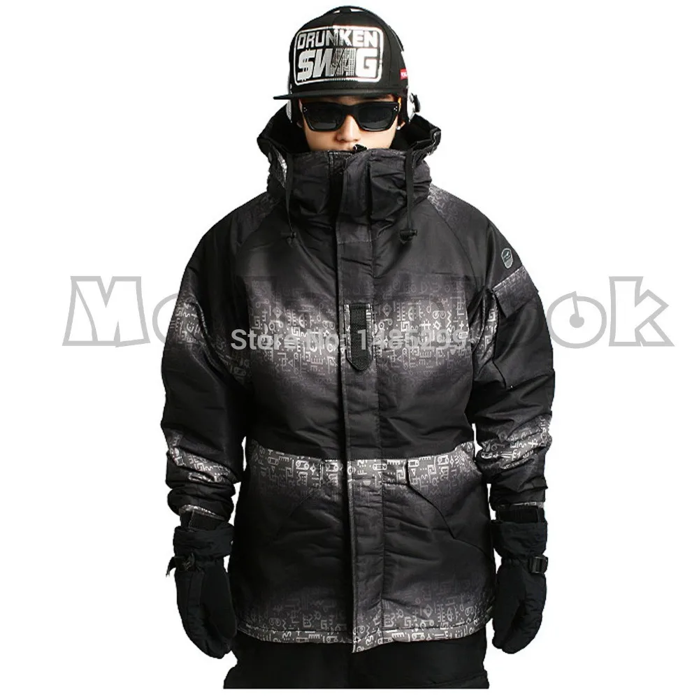 

New Edition"SouthPlay" Winter Waterproof 10,000mm Ski Snowboard (Two Tone Military Jacket OR Black Pants)