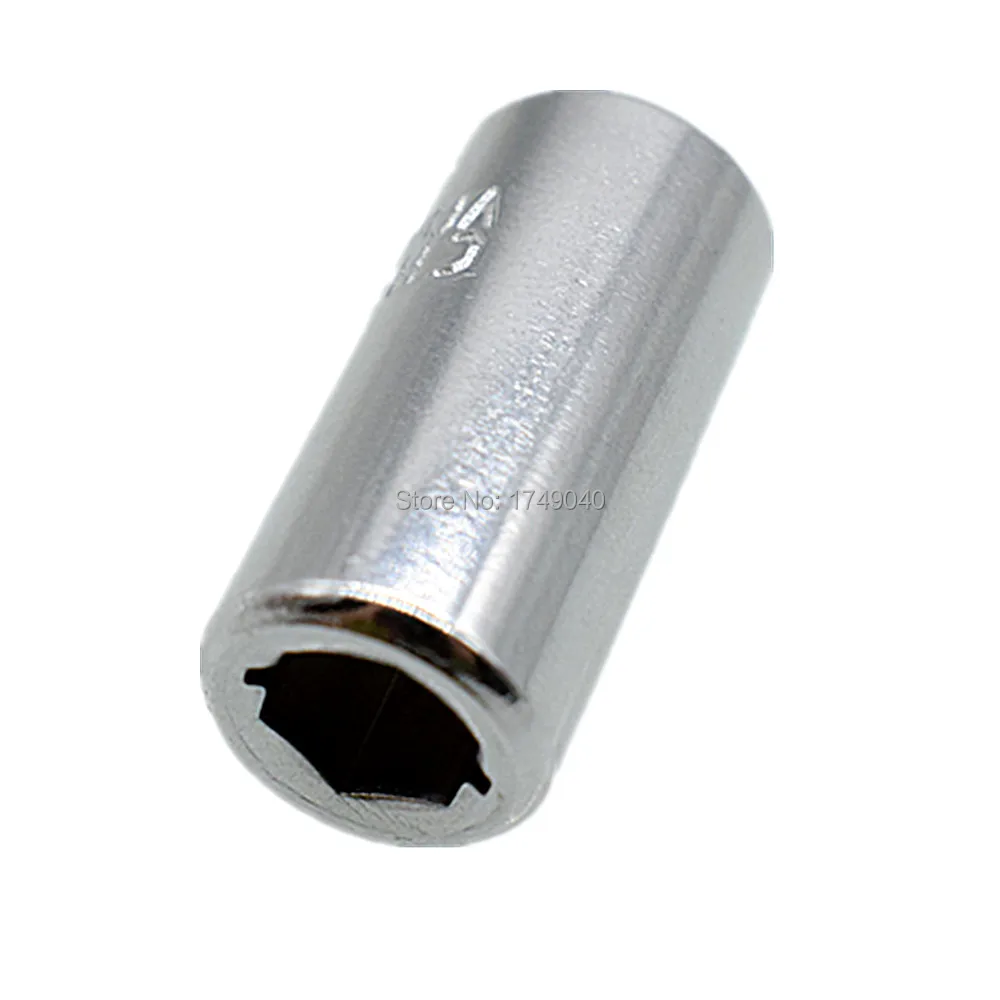10 Piece 1/4" Square Drive to 1/4" Hex Shank Adaptor Socket Drive Impact Wrench Screwdriver Bits Holder Conversion Adaptor Set