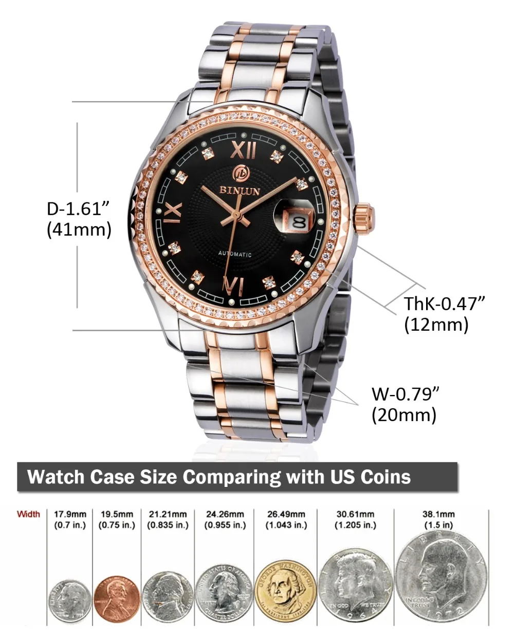 Мужские часы с бриллиантами, роскошные мужские механические часы Longinesing, сапфир, водонепроницаемые, Datejust, Лидирующий бренд, деловые автоматические часы