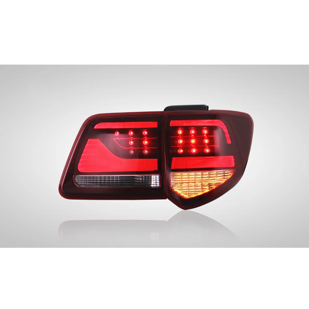 LS светильник светодиодный задний фонарь в сборе для Toyota FORTUNER 2012 2013 2014 2015 дневные