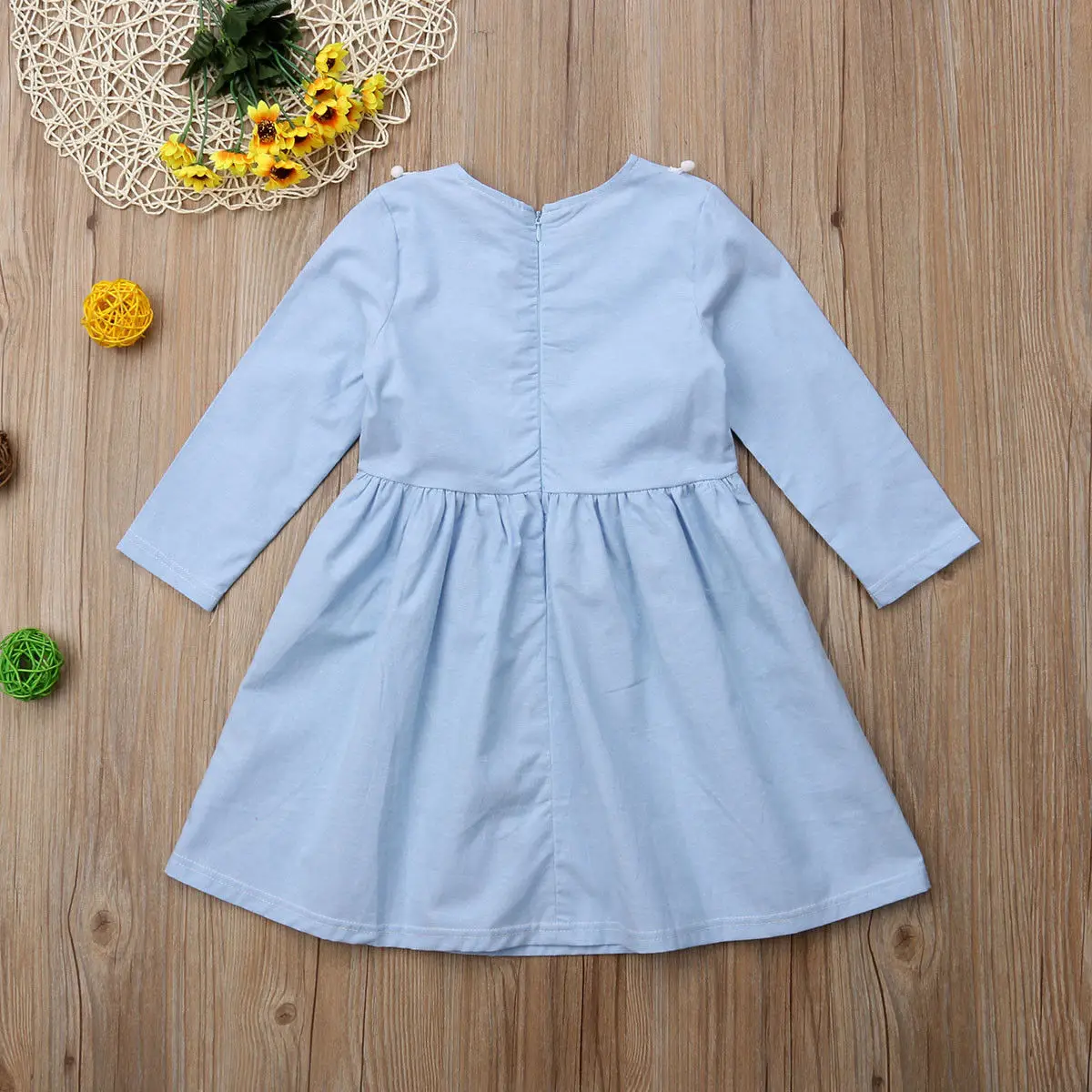 Pudcoco 2019 Brand New Girl Long Sleeve Princess Dress Kid Baby Party Prom Wedding Pageant Tutu Dresses | Детская одежда и обувь