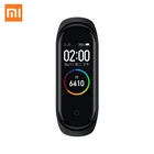 Спортивный смарт-браслет Xiaomi Mi Band 4, фитнес-браслет с цветным экраном и пульсометром, Bluetooth 5,0, водонепроницаемый погружение на 50 м под воду