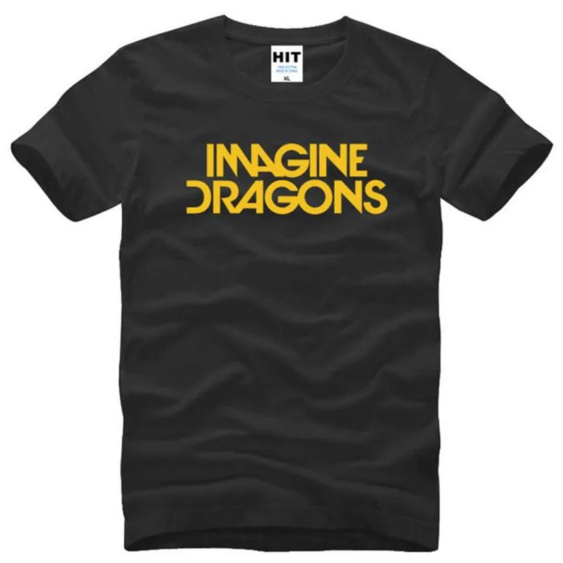 

Rock Band IMAGINE DRAGONS T Shirt Men Hip Hop Short Sleeve O Neck Cotton Man T-Shirt Cool Tee Shirt Homme Camisa Masculina