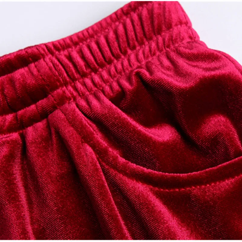 Новый Бархатный спортивный костюм для женщин на весну и осень новый матери