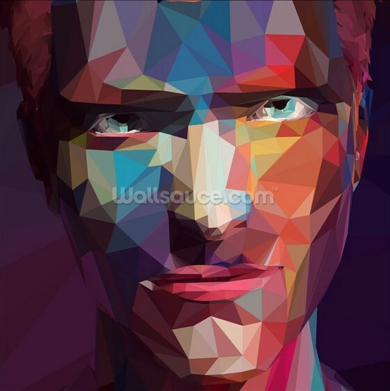 Custom abstract wallpaper Pop Art Portrait Abstract 3D photo mural for living room kitchen sofa background waterproof | Обустройство