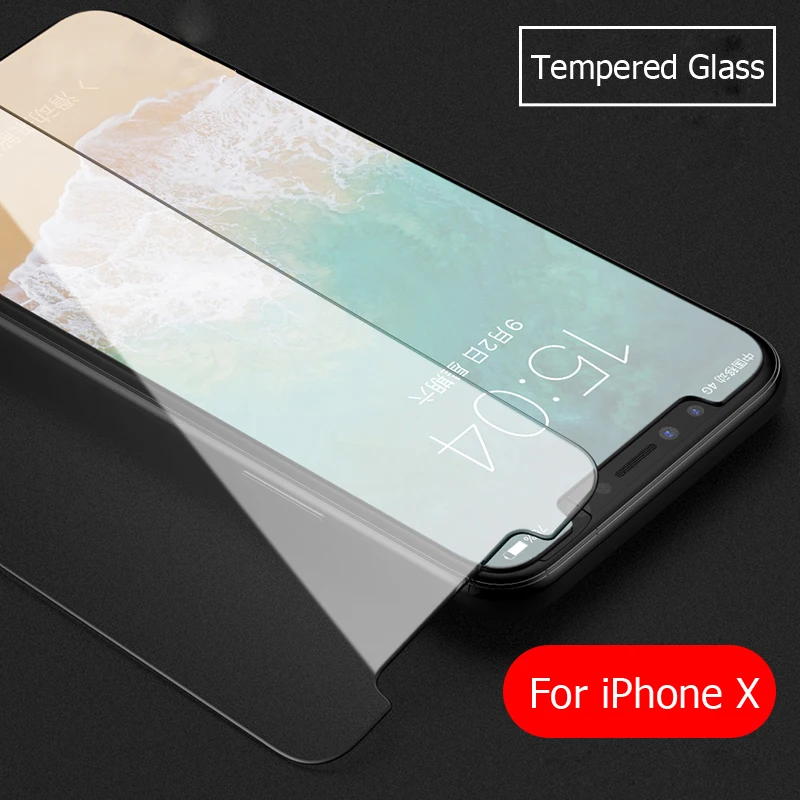 9H твердость 2.5D 0 26 мм защитное закаленное стекло для iPhone X Xs Max XR 10 iPhoneX прозрачная