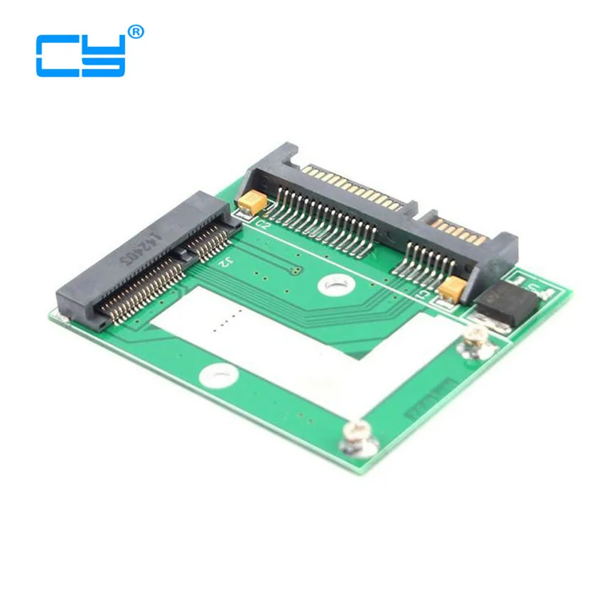 Адаптер mSATA SSD на 2 5 дюйма шт. адаптер SATA 6 0 Gps карта преобразователя для компьютера