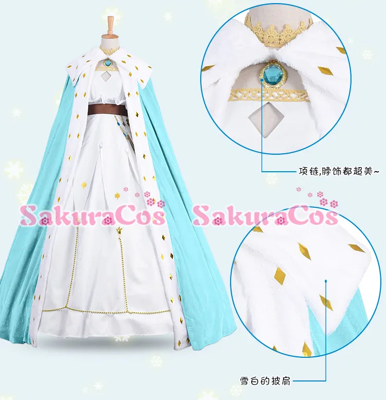 Fate/Grand Order Anastasia Nikolaevna романов маскарадный костюм накидка + платье юбка рукава