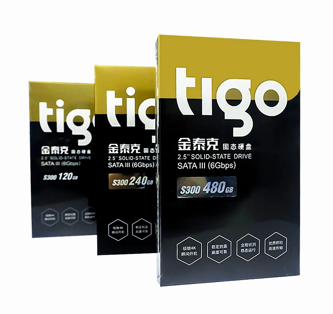 Tigo SSD жесткий диск 480 Гб SATA 2.5 дюймов Внутренний твердотельный накопитель для настольного ноутбука ПК жесткий диск 480 ГБ sata 3,0