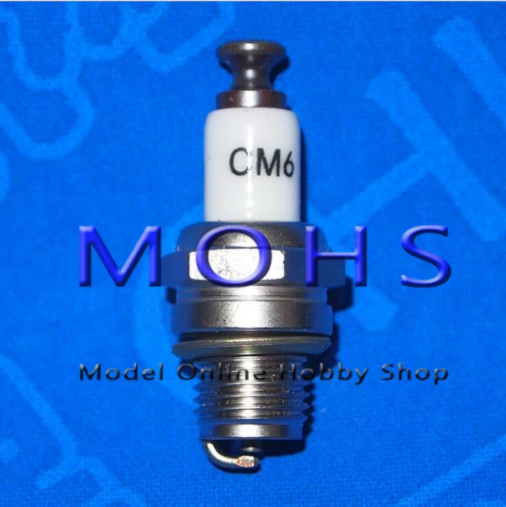 Бесплатная доставка Модель самолета Rc 100% оригинал NGH 2 шт./лот Свеча зажигания CM 6
