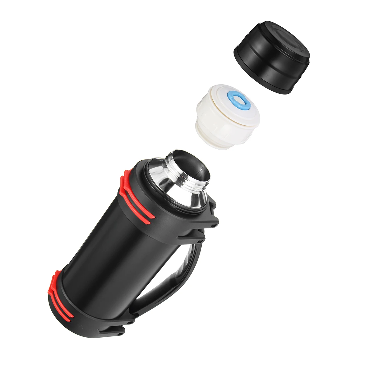 YKPuii 2000ml 3 Colors Stainless Steel thermoses Bottle Cup Ourdoor Sport Travel Mug Insulation Pot Vacuum Flask For Coffee Tea