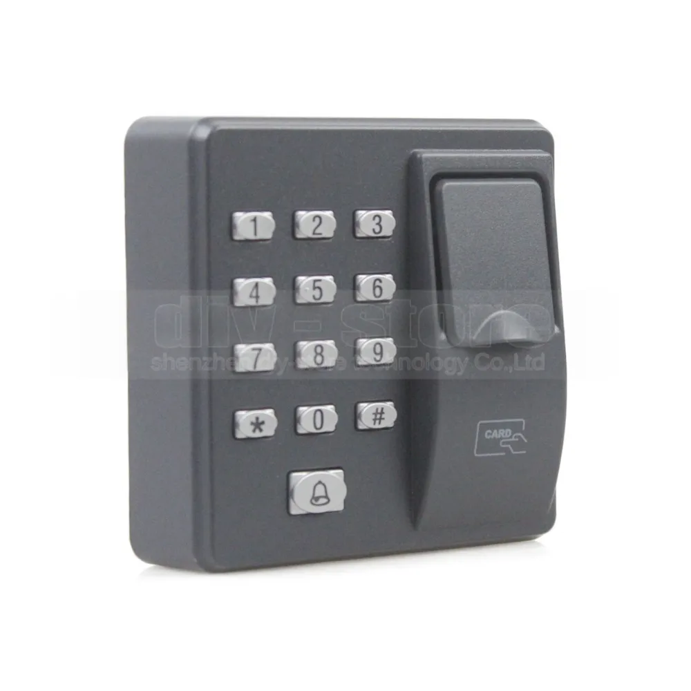 DIYSECUR биометрический отпечаток пальца RFID 125 кГц Пароль Клавиатура система
