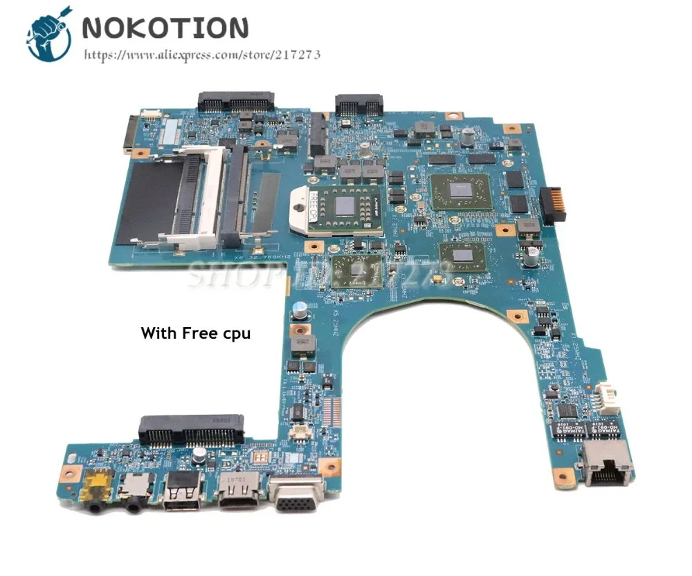 Материнская плата NOKOTION для ноутбука Acer aspire 7552 7552G основная чипсет LGA zs01001 48.4JN01.01M