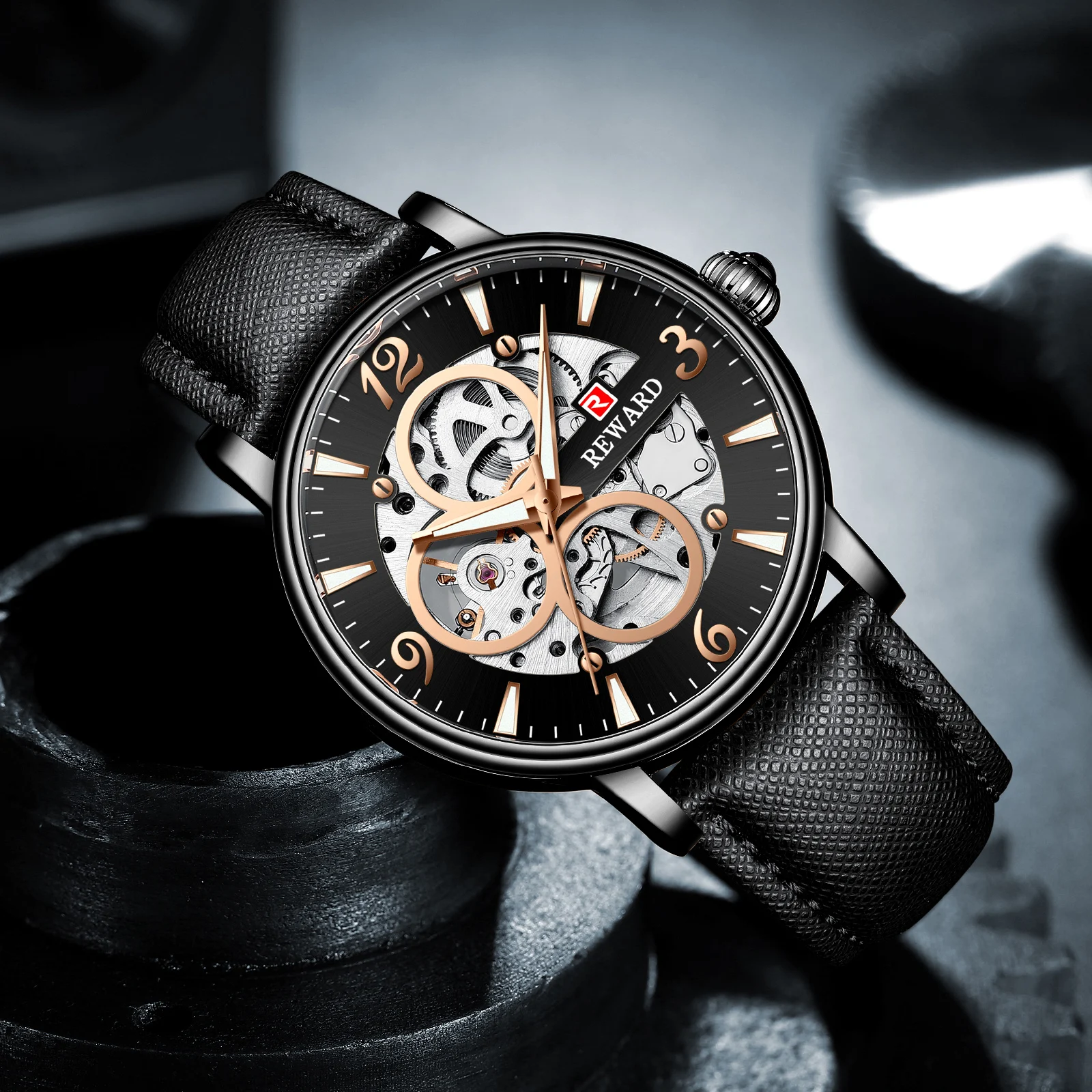 Montre Homme 2019 Роскошные автоматические механические часы мужские водонепроницаемые