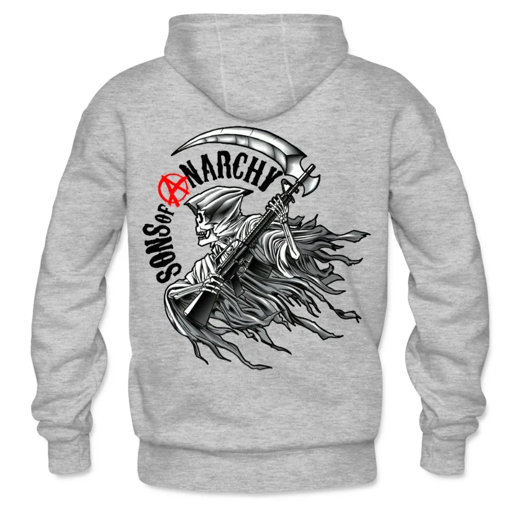 

SONS OF ANARCHY Unisex Hoodie Sweatshirt Double sided design