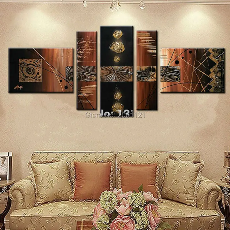 100% ручная работа современная абстрактная картина маслом на холсте темно черный