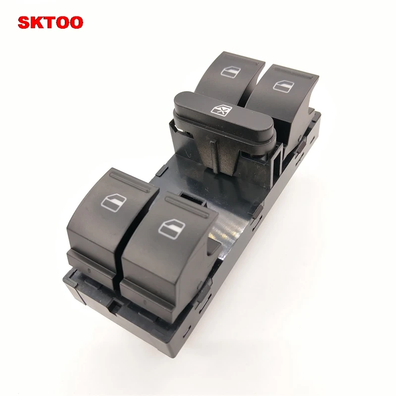 Переключатель Стеклоподъемника SKTOO для Skoda Octavia Superb Yeti Fabia OEM 1Z0 959 858B зеленый свет |