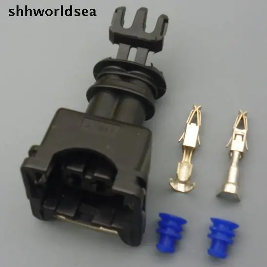 Shhworldse 100Kit 2-сторонний 2-контактный разъем 3 5 мм для автомобильного топливного