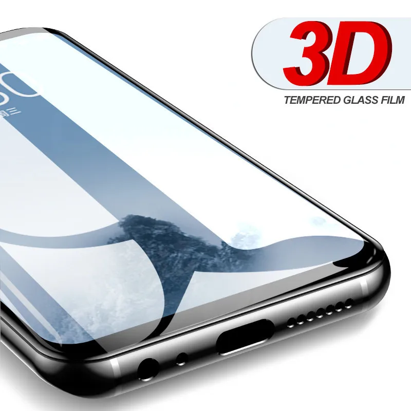 3D полное покрытие из закаленного стекла для MEIZU 16 16th X8 M6 Note 8 M6S M6T Защита экрана для Meizu 15 M8 Pro 7 Plus защитная Пленка чехол