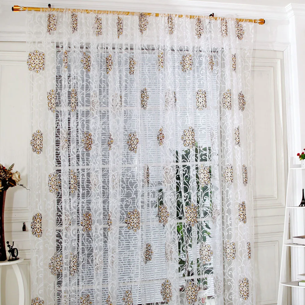 Home Fashioin Window Curtain Line String Tassel Door Room Divider Scarf Valance Decoration 200cm x 100cm | Дом и сад