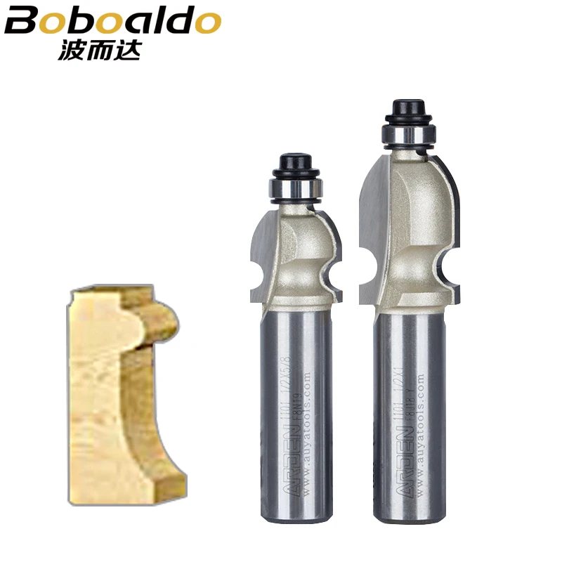 

1pcs 1/4 1/2 Shank Specialty Moulding Bits Bead & Cove Bits Arden Router Bit