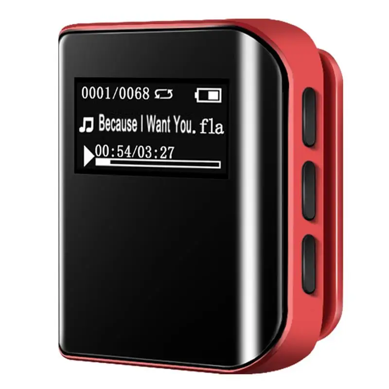 Бенджи K10 Мини Clip MP3 плеер Портативный 8 г спортивные музыкальный Высокое качество