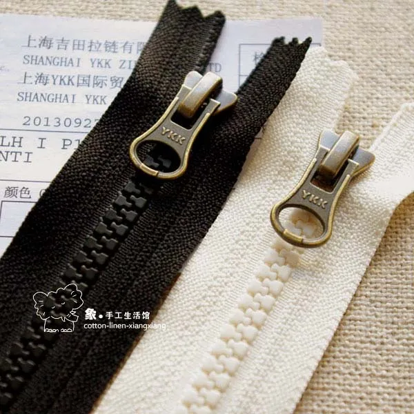 

Clothing accessories 16 ~ 18cm 5 # YKK zippers closed end resin accessories