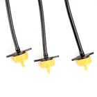 Излучатели для микроорошения Dtripper, оранжевая компенсация давления 200 шт., 2 лч, капельный излучатель, шланг для капельного орошения, встраиваемый излучатель