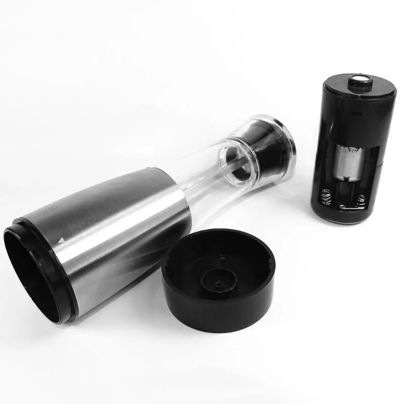 Кухонная электрическая мельница для соли и перца из нержавеющей стали кухонные