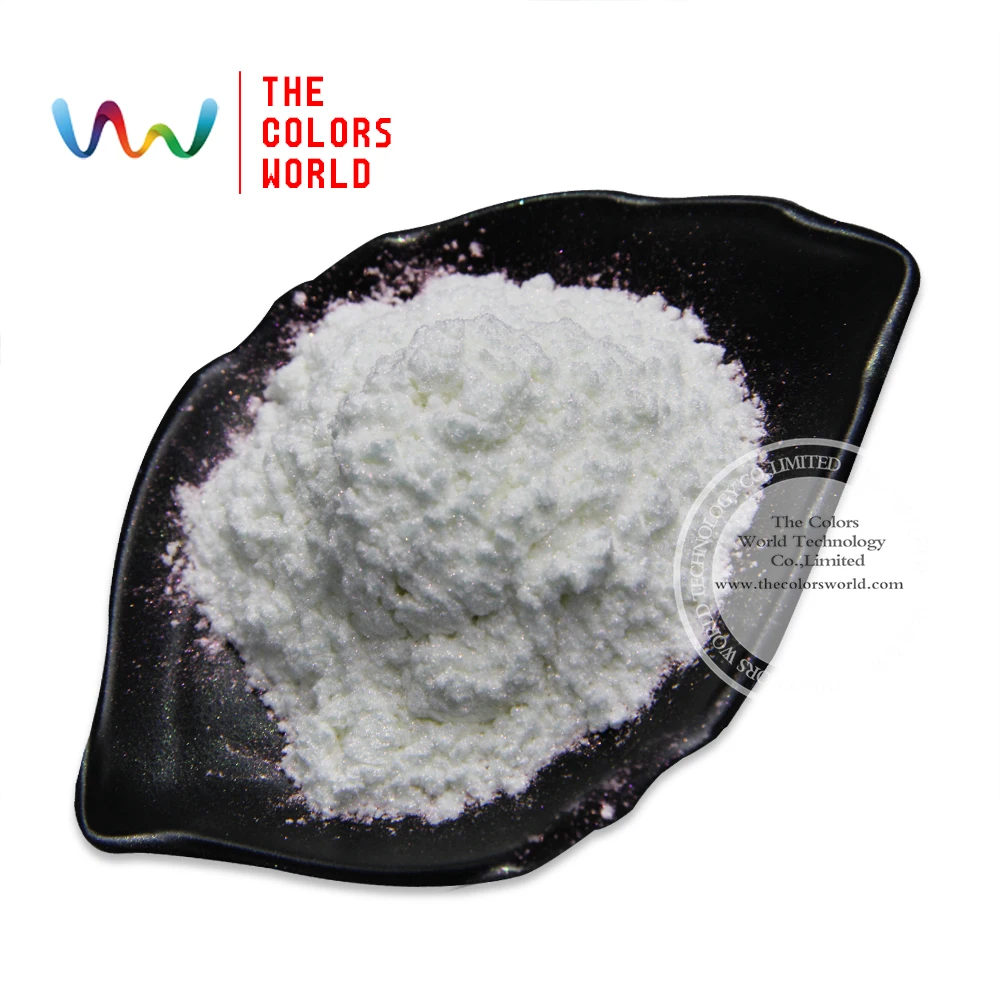 

TCWZ666-3 Excellent effect of diamond purple white color pearlescent powder Color shifting magic pigment for nail art or others