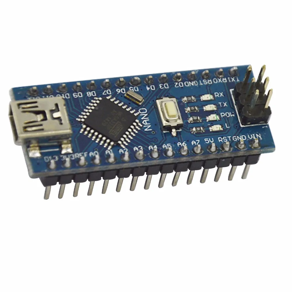 5 шт./лот Nano 3 0 контроллер совместим с CH340 USB драйвер без кабель для Arduino UNO/nano V3.0
