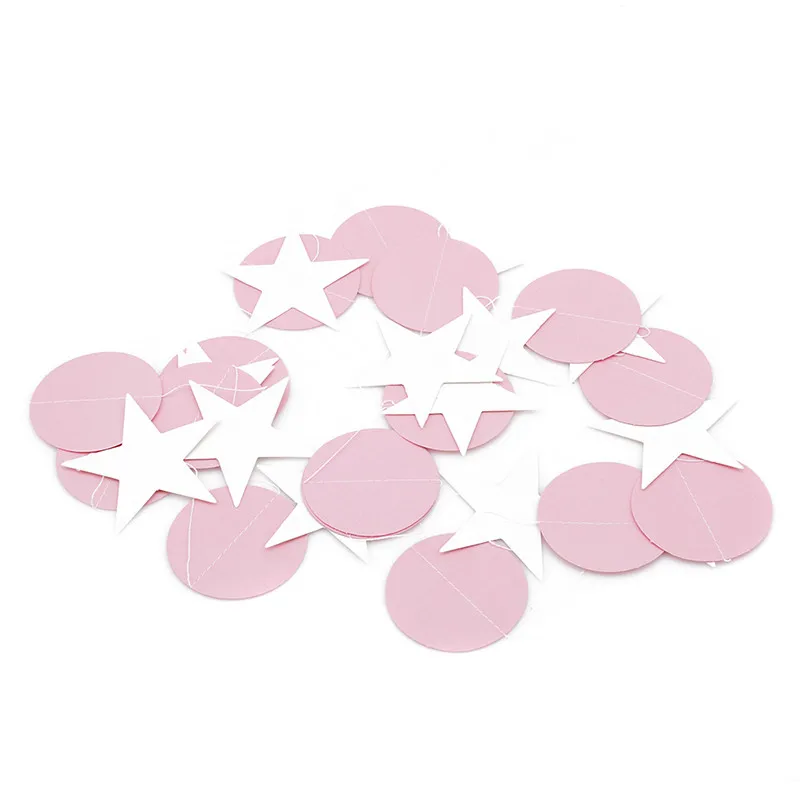 День рождения настенный баннер флаги бумага звезда гирлянды на день цепочка для