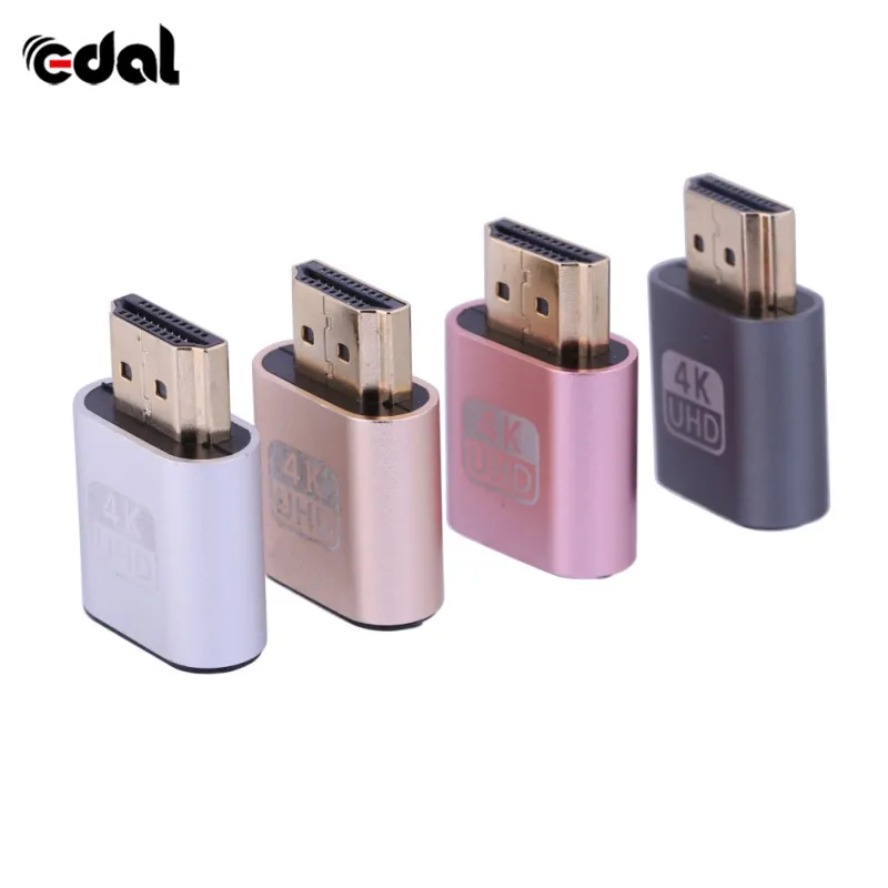 VGA адаптер виртуального дисплея HDMI 1 4 DDC EDID пустышка штепсельная вилка без головы