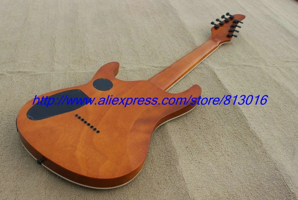 Лидер продаж! Электрическая гитара на заказ 8 струн Морской голубой взрыв