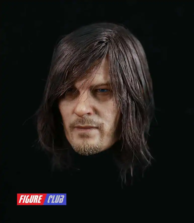 Пользовательские Дэрил Диксон Норман ридус 1/6 начальник Sculpt Walking Dead для Hottoys