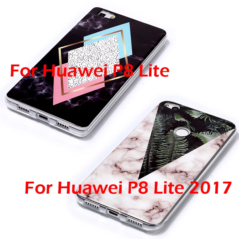 FLYKYLIN Marble Unicorn Phone Case For Huawei P20 Lite P10 P9 P8 2017 Covers Coque Soft TPU Silicon Cases |