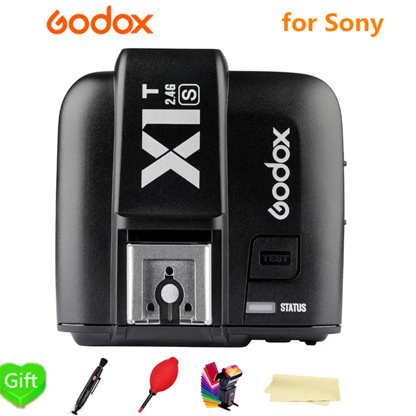 Новый Godox X1TS X1S X1T S TTL 2 4G Беспроводной триггер трансмиттер для вспышки Sony a77II a7RII a7R
