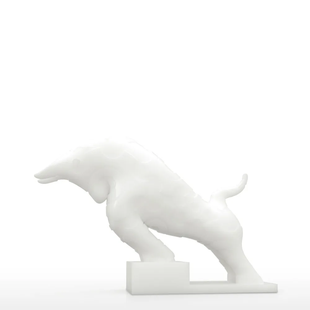 Tooarts бычья скульптура 3D Печатный бык животное стол настольная статуя домашний